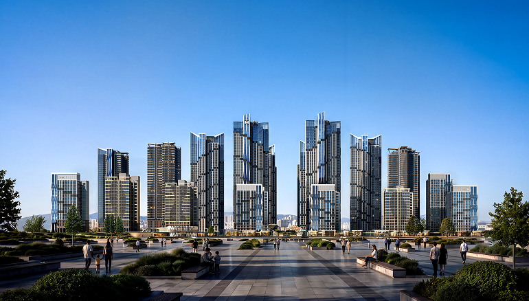 디에이치 목동 에세르 투시도